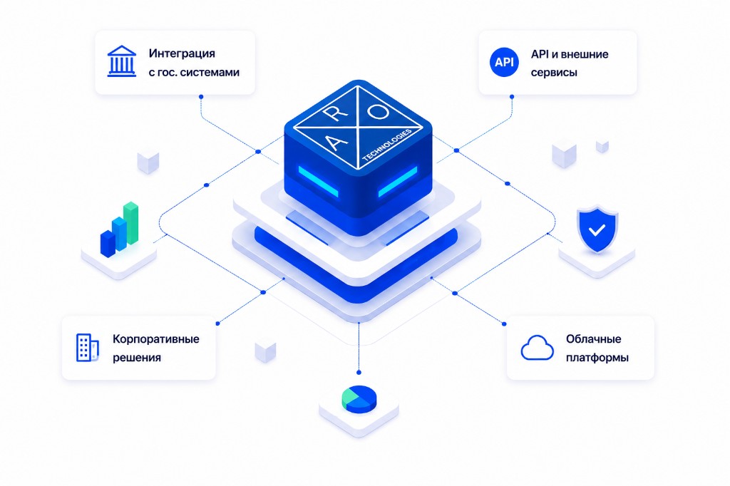 ARO Technologies — интеграция, API, облачные платформы и корпоративные решения